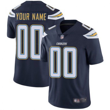 Los Angeles Chargers NFL Football Navy Blue Jersey Youth Limited Customized Home Vapor Untouchable